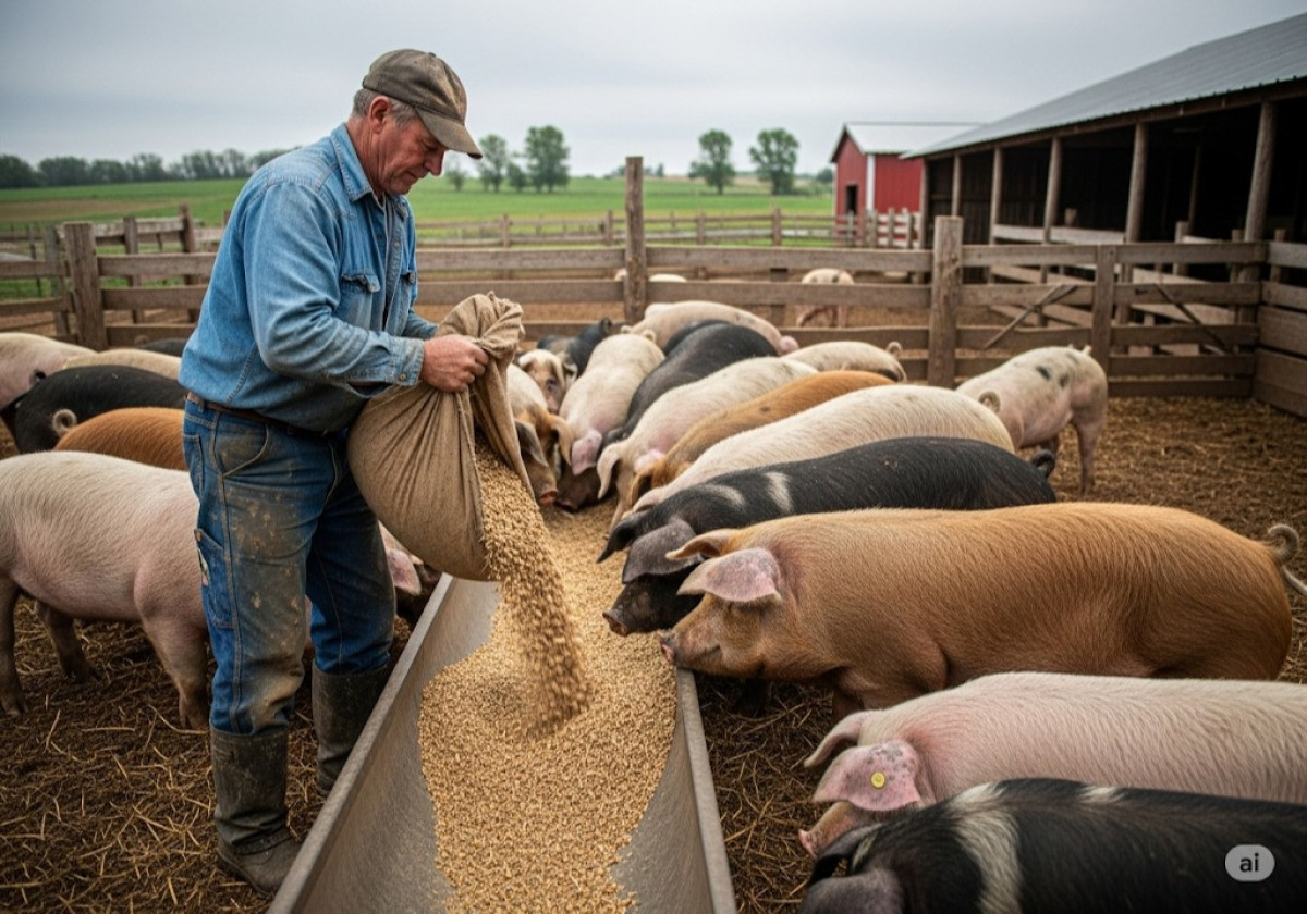 Resolving fluctuating feed mix and inconsistent performance in pig feed with DNA analysis